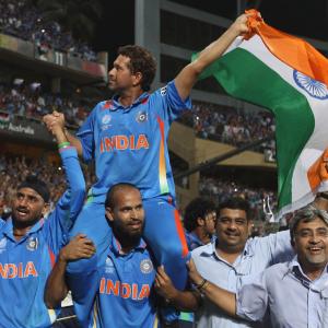 2011 WC win best cricketing day of my life: Tendulkar