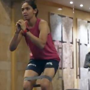 India women cricketers sweat it out in quarantine