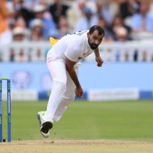 Manchester Test: Shami available for selection