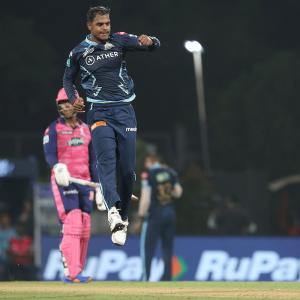 IPL PIX: Gujarat Titans trump Rajasthan to go top