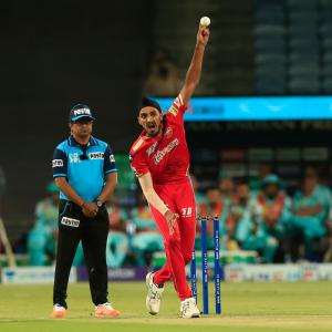 Arshdeep happy, but not satisfied with his performance