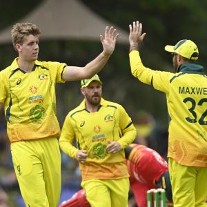 Green takes 5 as Australia crush Zimbabwe in 1st ODI