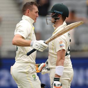 Smith, Marnus hit double tons to put Aus in control