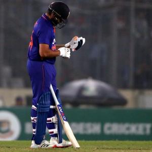 Injured Rohit doubtful for Bangladesh Tests