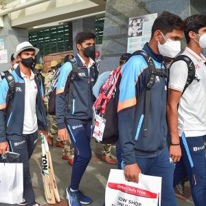 India U-19 heroes arrive from Caribbean