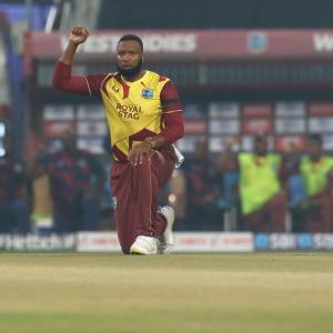 Pollard reacts after losing T20 series against India