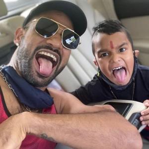 Dhawan reunites with son after 2 years