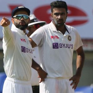 Captain Kohli all praise for 'spin all-rounder' Ashwin