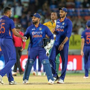 PHOTOS: India crush SA in 4th T20 to draw series level