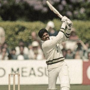 On this day in '83, Kapil scored 175* against Zimbabwe