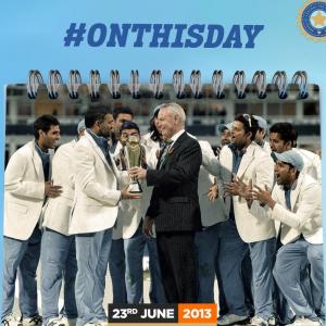 On this day: India won the ICC Champions Trophy