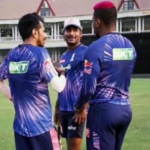 Chahal, Shimron Complain To Sanga