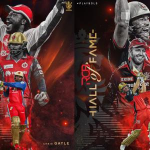 SEE: AB, Gayle inducted into the RCB Hall of Fame