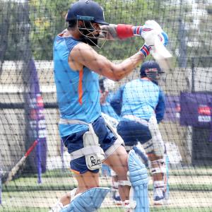 SCARY! Kohli Gets Hit In The Nets