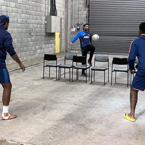 SEE: Indians, Kiwis Enjoy Foot Volley