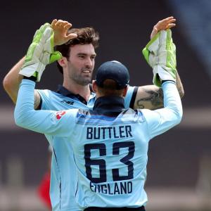 England's Topley limps entirely out of the T20 WC