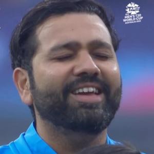 Rohit In Tears At MCG