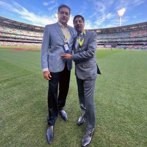Shastri-Srikkanth At MCG After 37 Years