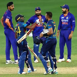 Asia Cup PIX: India lose to SL; stare at elimination