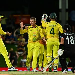 PIX: Zampa spins Australia to series win against NZ