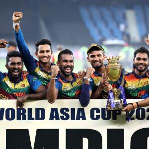 PIX: Sri Lanka vanquish Pakistan to win Asia Cup