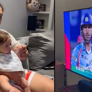 Yuvi Relives 6 6s Feat With Son