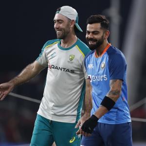 SEE: Kohli Catches Up With Maxwell