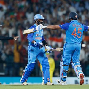 2nd T20I: India record exciting win to go level