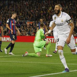 Barca stunned as Benzema 'tricks Real into Copa final