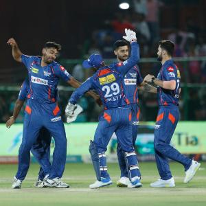 IPL Photos: LSG spoil Rajasthan Royals' homecoming