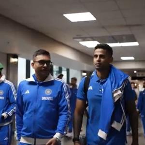 Team India Touches Down In South Africa