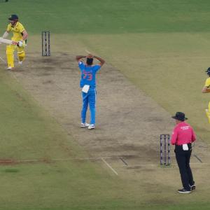 India vs Aus ODI WC final pitch rated 'average'