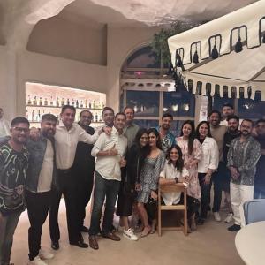 Dhoni and Pant's Night Out In Mumbai