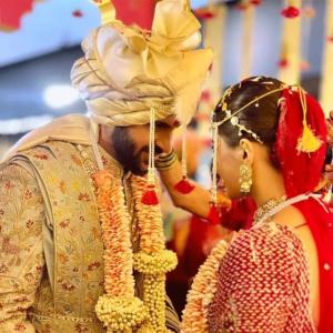 PICS: 'Lord Shardul' marries his 'Lady' in style!