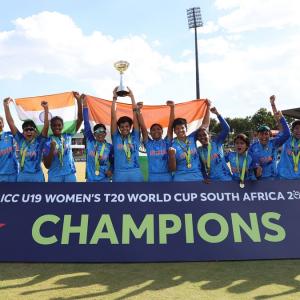 PICS: India win women's ICC Under-19 World Cup