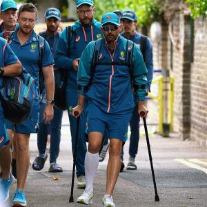 Lyon out of Lord's Test with 'significant calf strain'