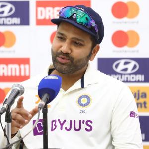 Former cricketers did not...: Rohit hits out at critics