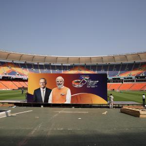 Security beefed up at Motera Stadium: Here's why!