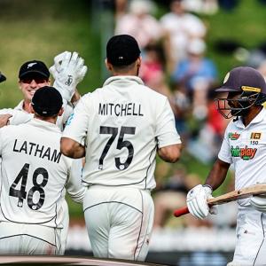 New Zealand on the brink of series sweep vs Sri Lanka