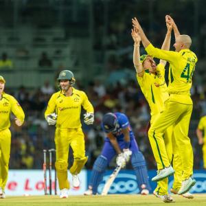 PHOTOS: Clinical Aus beat India to clinch ODI series