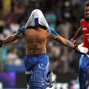 'We saw Dravid getting angry'