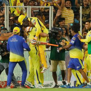 PIX: Five-star Chennai Super Kings crowned IPL champs