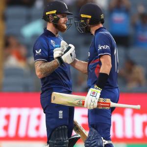 PICS: Stokes earns England consolation win over Dutch