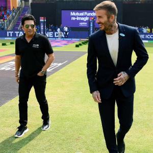 Beckham savours 'incredible' Wankhede experience