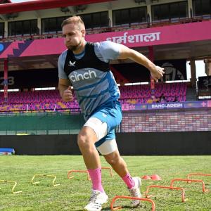 Poor outfield in Dharamsala sparks controversy