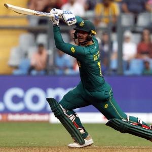 World Cup: 'You just want to let Quinton de Kock fly'