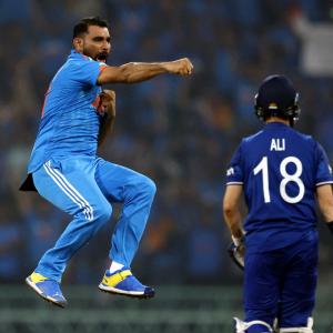 WC PIX: England shine as Indian batters struggle