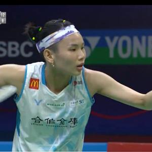 India Open: Tai Tzu Ying in women's singles final