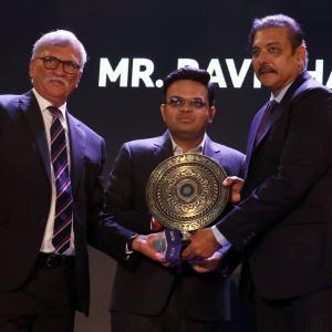 PIX: Shastri, Engineer get Lifetime Achievement Award