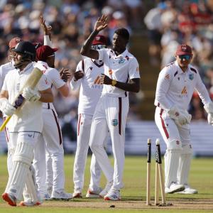 PHOTOS: Brathwaite stands firm as WI fight back